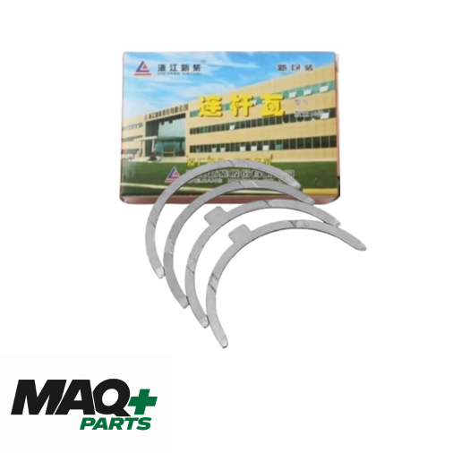 JOGO CALCO ENCOSTO VIRABREQUIM STD MOTOR XINCHAI 498, 495, 4D35ZG31